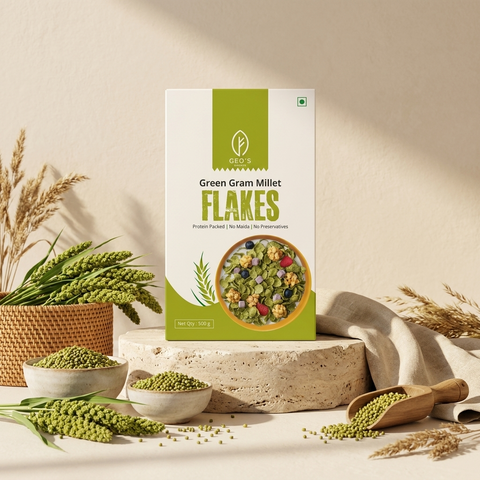 Millet Flakes Green Gram