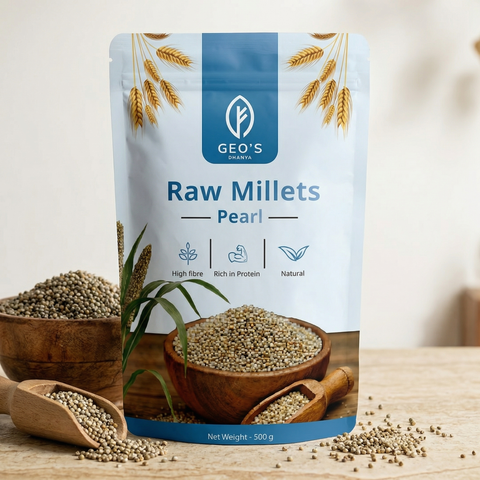 Raw Millet Pearl (Bajra)