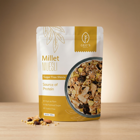 Sugarfree stevia millet
