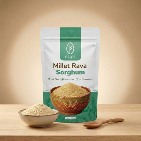 Millet Rava Sorghum (Jowar)
