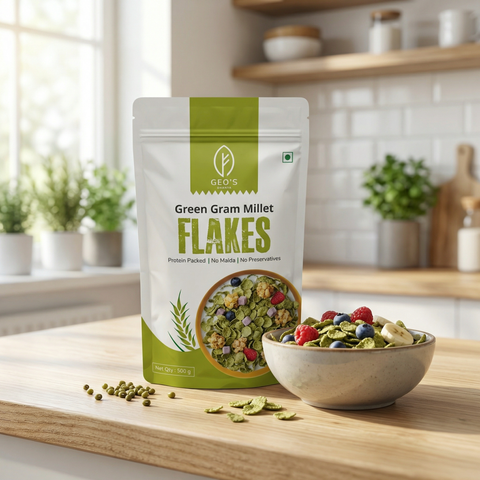 Millet Flakes Green Gram
