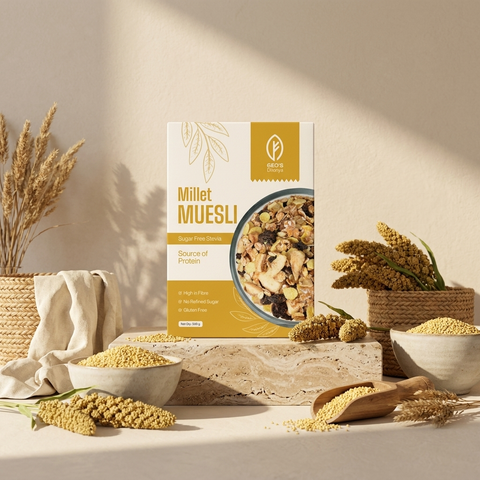 Sugarfree stevia millet